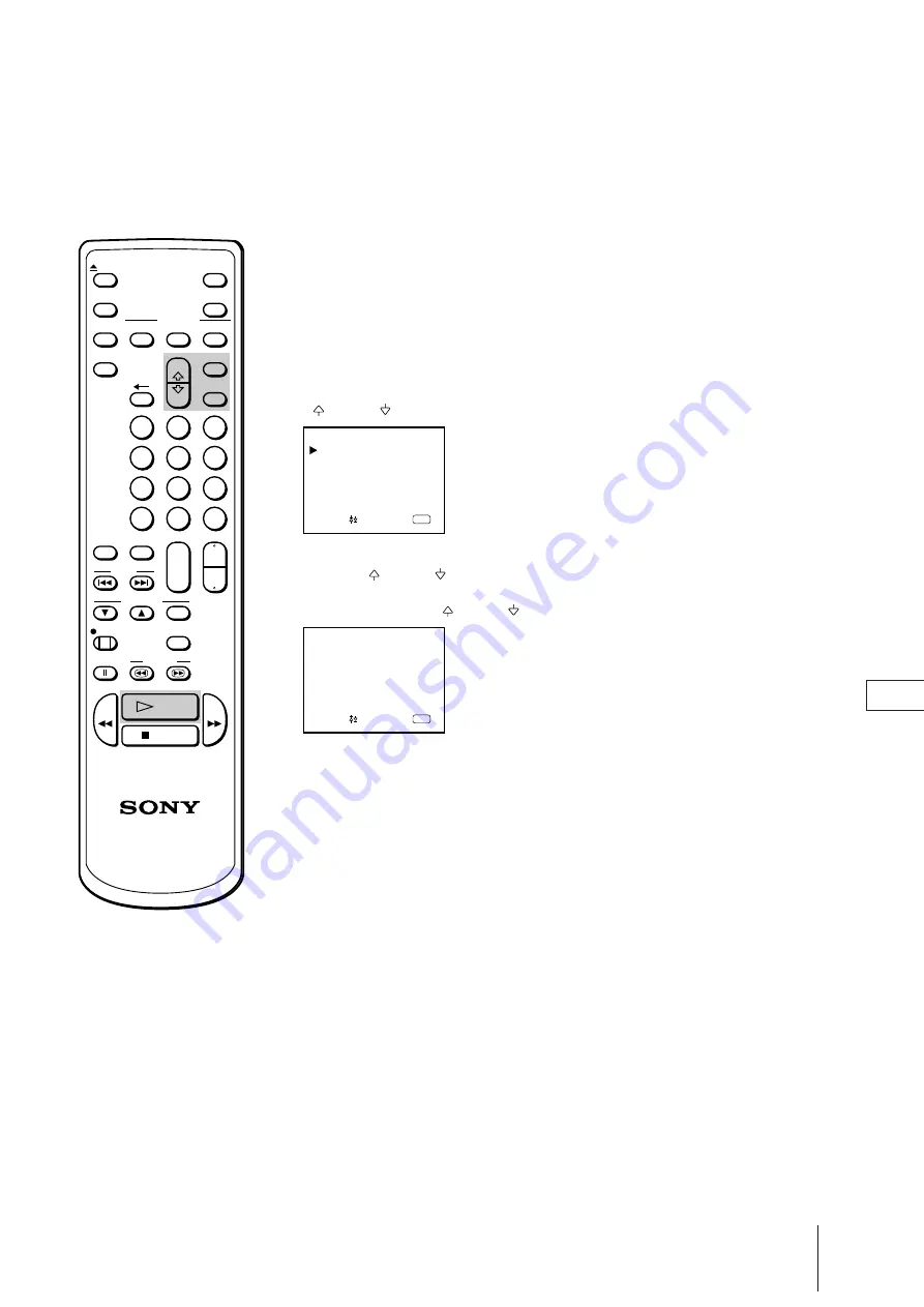 Sony Trinitron KV-14V1K Operating Instructions Manual Download Page 130