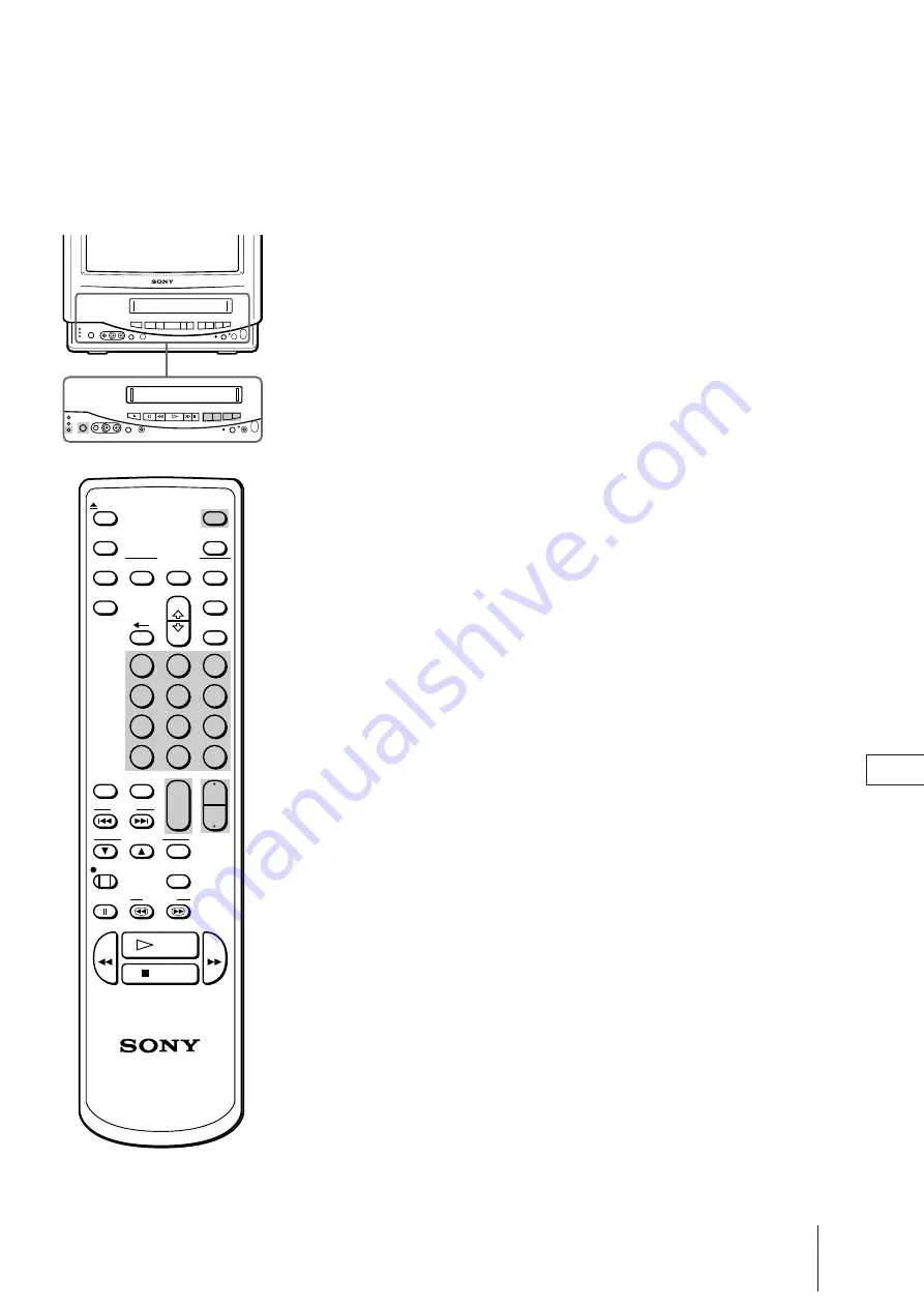 Sony Trinitron KV-14V1K Скачать руководство пользователя страница 161