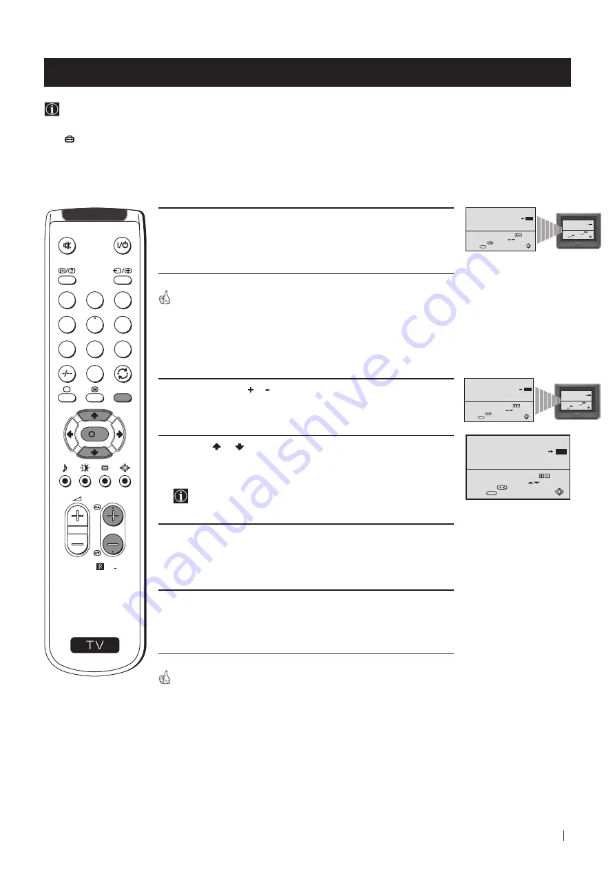 Sony TRINITRON KV-21FX20D Скачать руководство пользователя страница 11