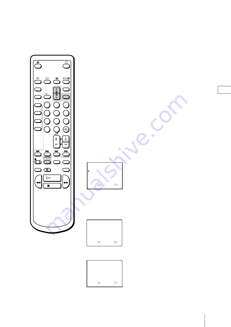 Sony Trinitron KV-21V4D Скачать руководство пользователя страница 26