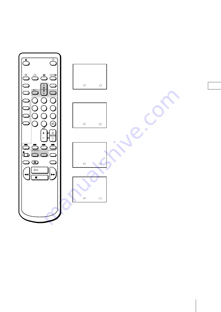 Sony Trinitron KV-21V4D Скачать руководство пользователя страница 27