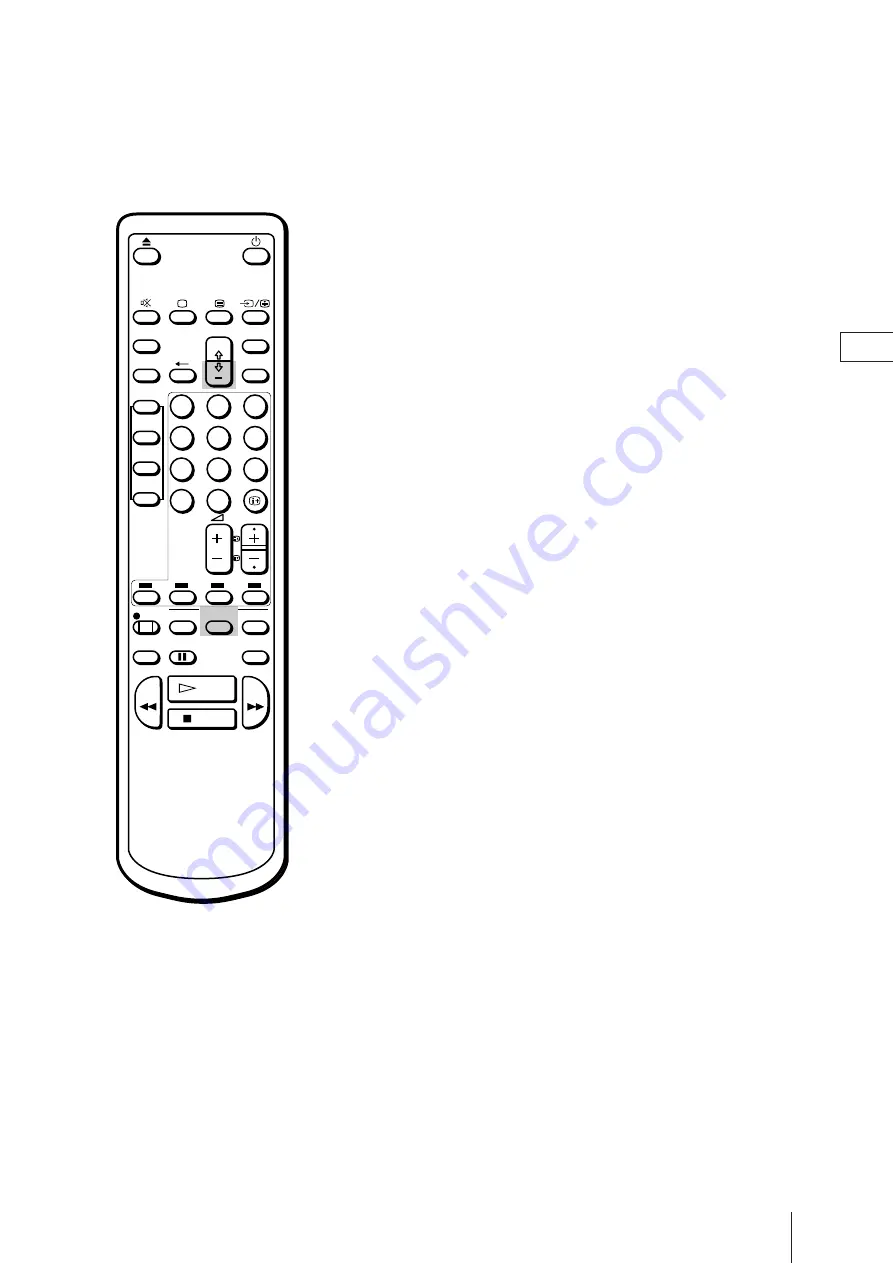 Sony Trinitron KV-21V4D Operating Instructions Manual Download Page 28