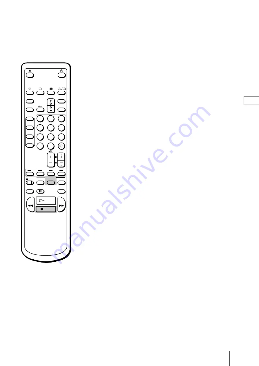 Sony Trinitron KV-21V4D Operating Instructions Manual Download Page 33