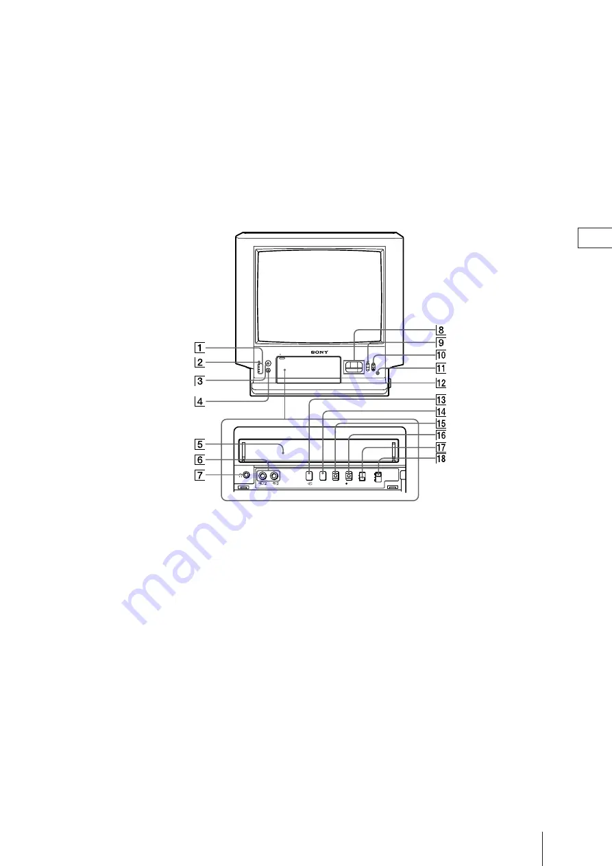 Sony Trinitron KV-21V4D Скачать руководство пользователя страница 44