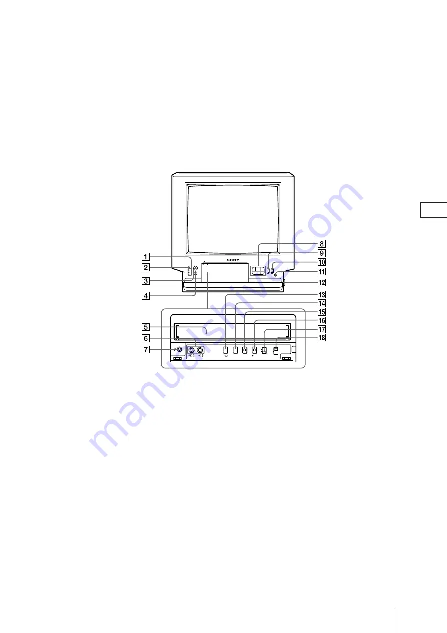 Sony Trinitron KV-21V4D Скачать руководство пользователя страница 90