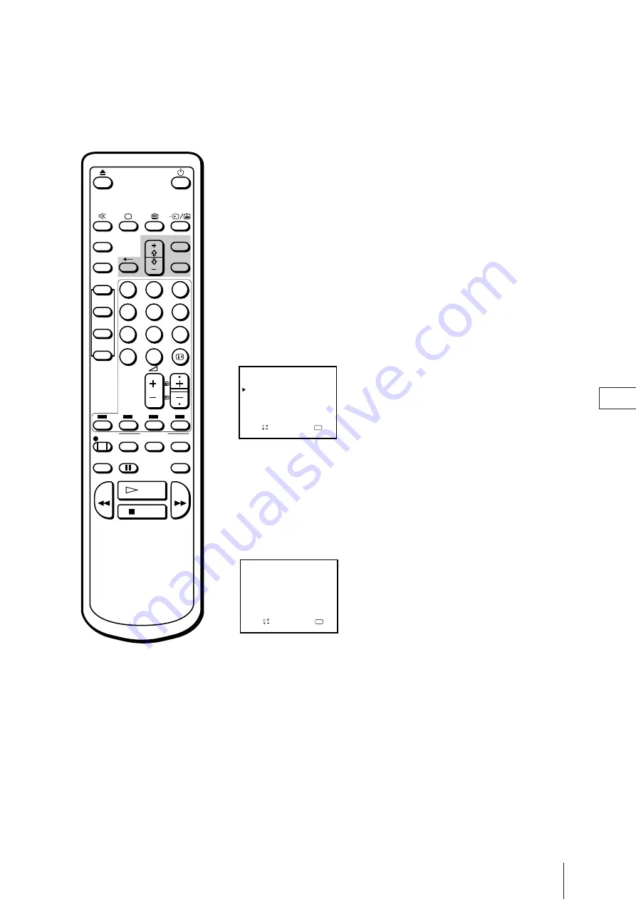 Sony Trinitron KV-21V4D Скачать руководство пользователя страница 148