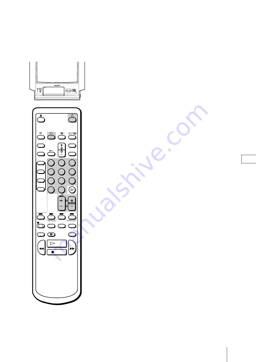 Sony Trinitron KV-21V4D Operating Instructions Manual Download Page 154