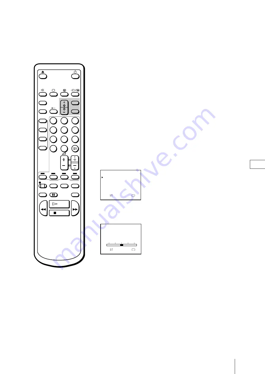 Sony Trinitron KV-21V4D Скачать руководство пользователя страница 174