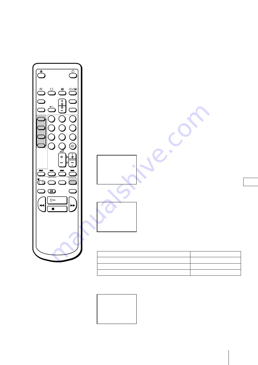 Sony Trinitron KV-21V4D Скачать руководство пользователя страница 216