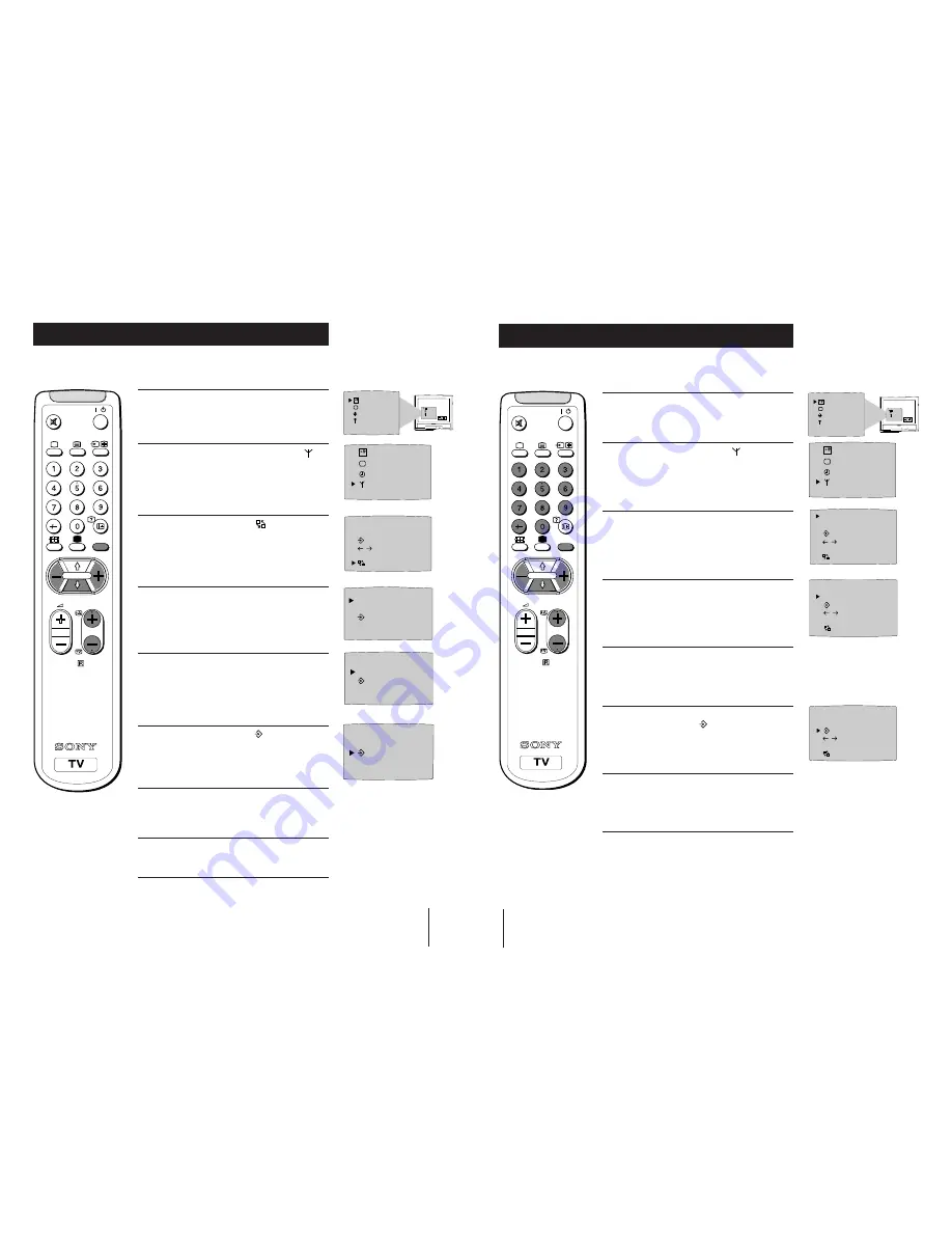 Sony Trinitron KV-25M2A Service Manual Download Page 9