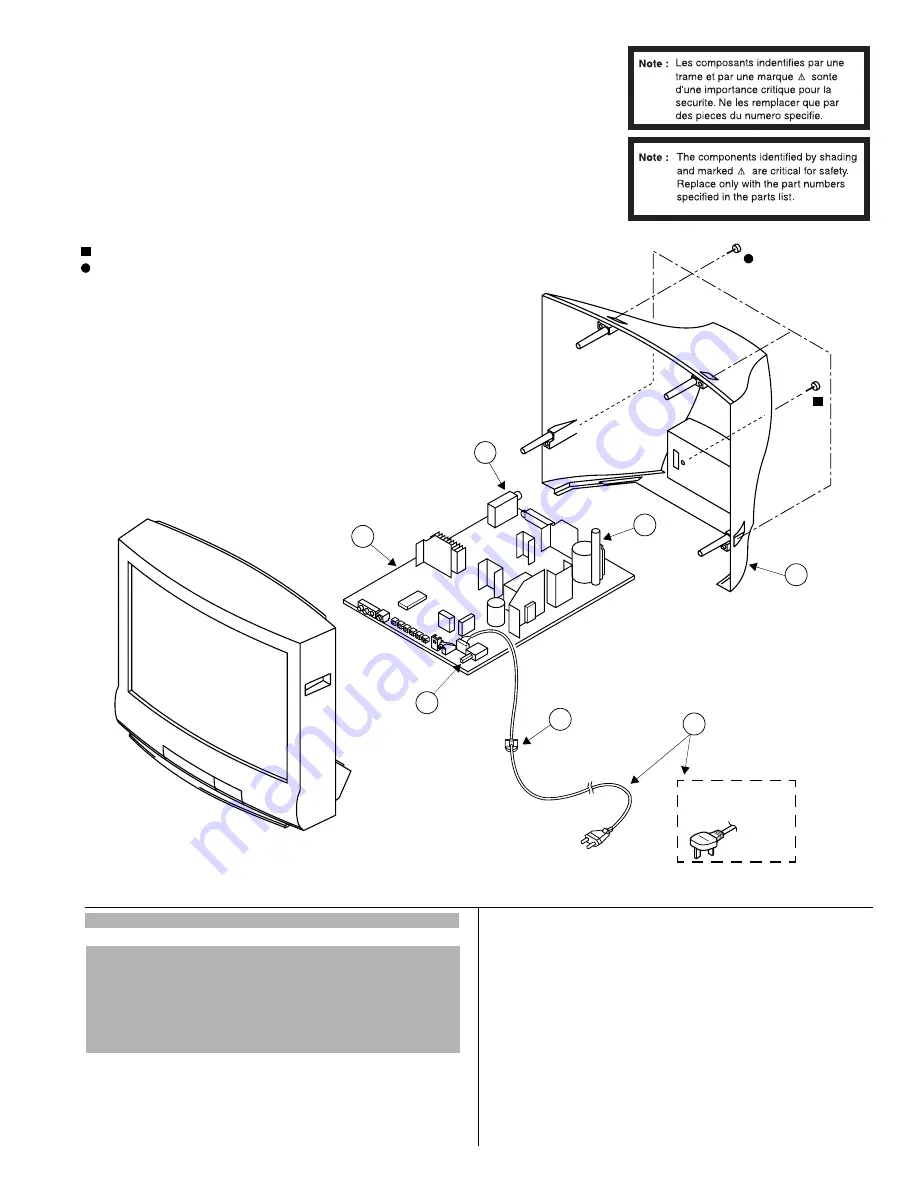 Sony Trinitron KV-25M2A Service Manual Download Page 29