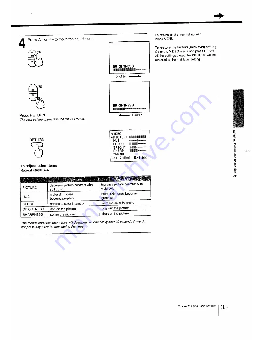 Sony Trinitron KV-27TS29 Manual Download Page 33