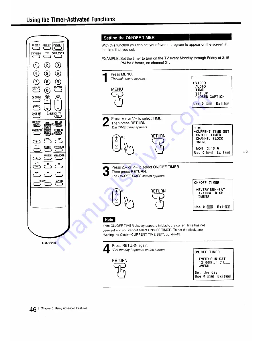 Sony Trinitron KV-27TS29 Manual Download Page 46