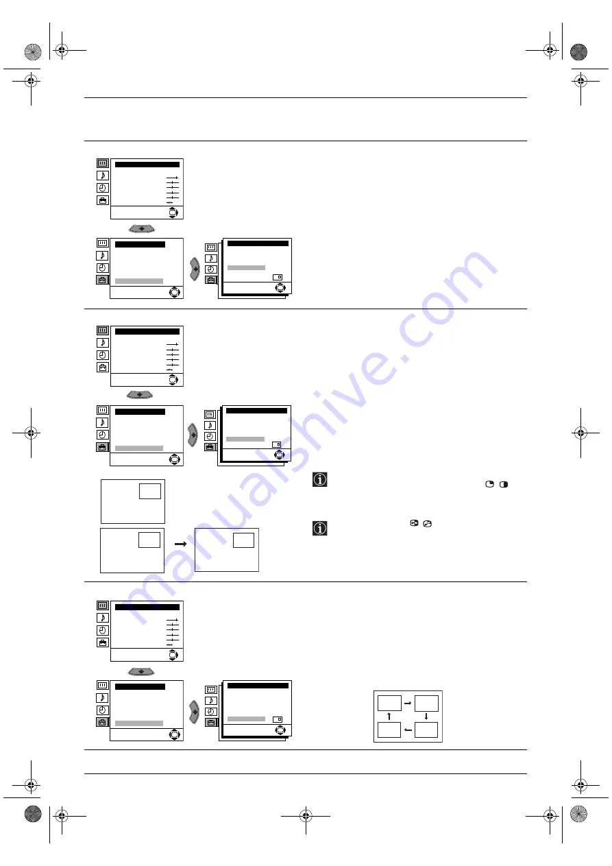 Sony Trinitron KV-29XL70K Operating Instructions Manual Download Page 56