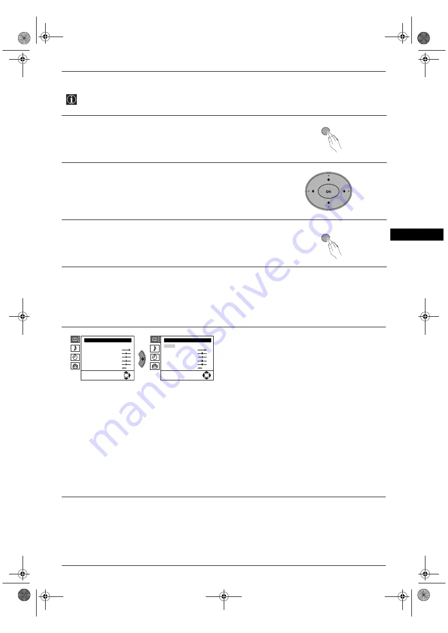 Sony Trinitron KV-29XL71K Operating Instructions Manual Download Page 9