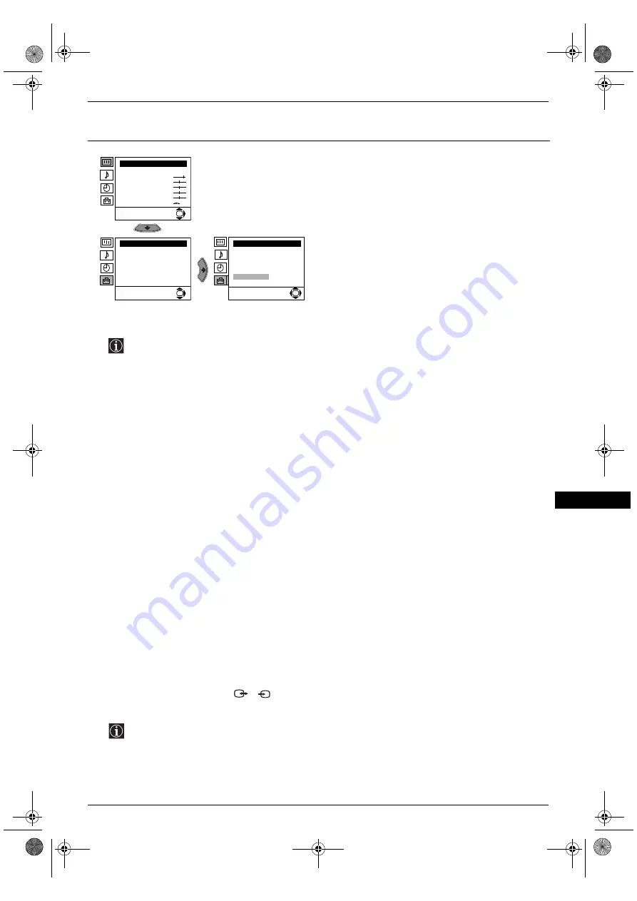 Sony Trinitron KV-29XL71K Operating Instructions Manual Download Page 73