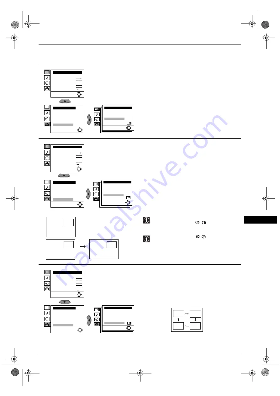 Sony Trinitron KV-29XL71K Operating Instructions Manual Download Page 75