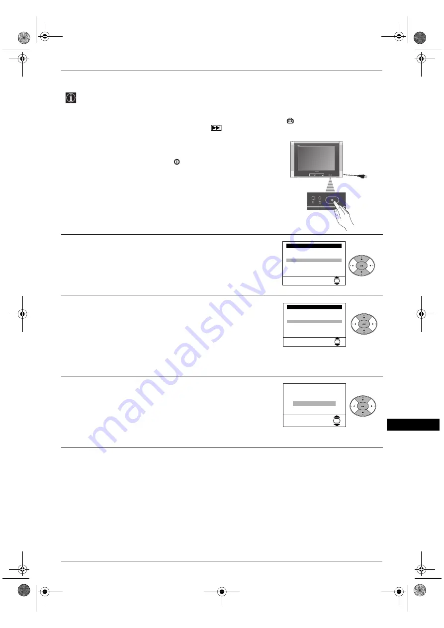 Sony Trinitron KV-29XL71K Operating Instructions Manual Download Page 107