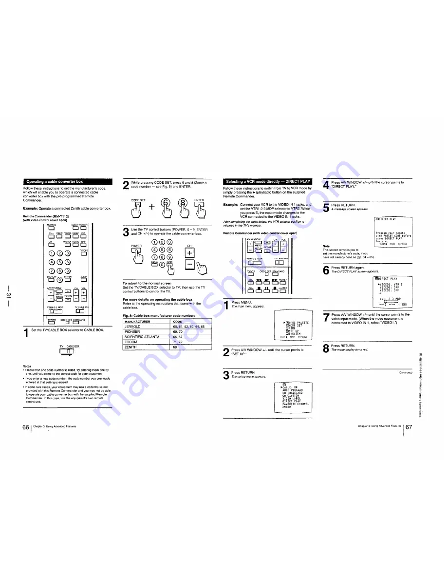 Sony Trinitron KV-32XBR25 Service Manual Download Page 31