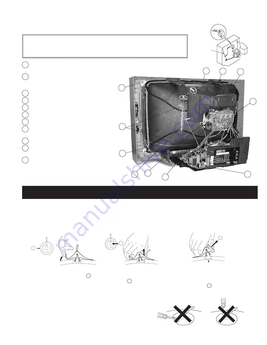 Sony TRINITRON KV-42DRC700 Service Manual Download Page 10