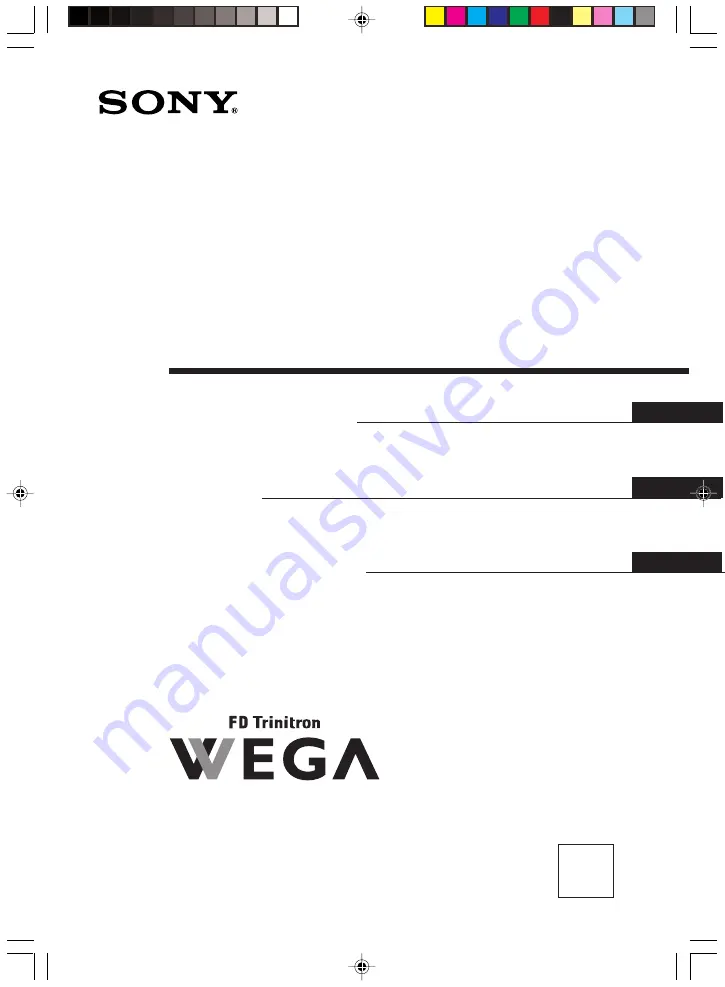 Sony TRINITRON KV-AR14M50 Service Manual Download Page 64