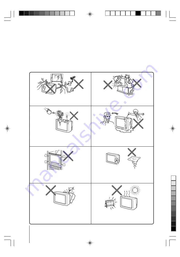 Sony Trinitron KV-BT212 Скачать руководство пользователя страница 2