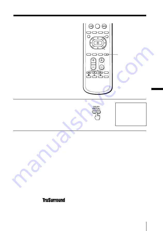 Sony Trinitron KV-EF29 Operating Instructions Manual Download Page 13