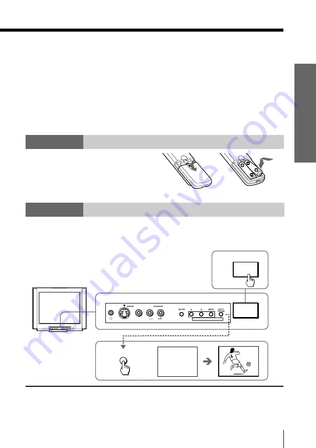 Sony Trinitron KV-EF29 Operating Instructions Manual Download Page 77