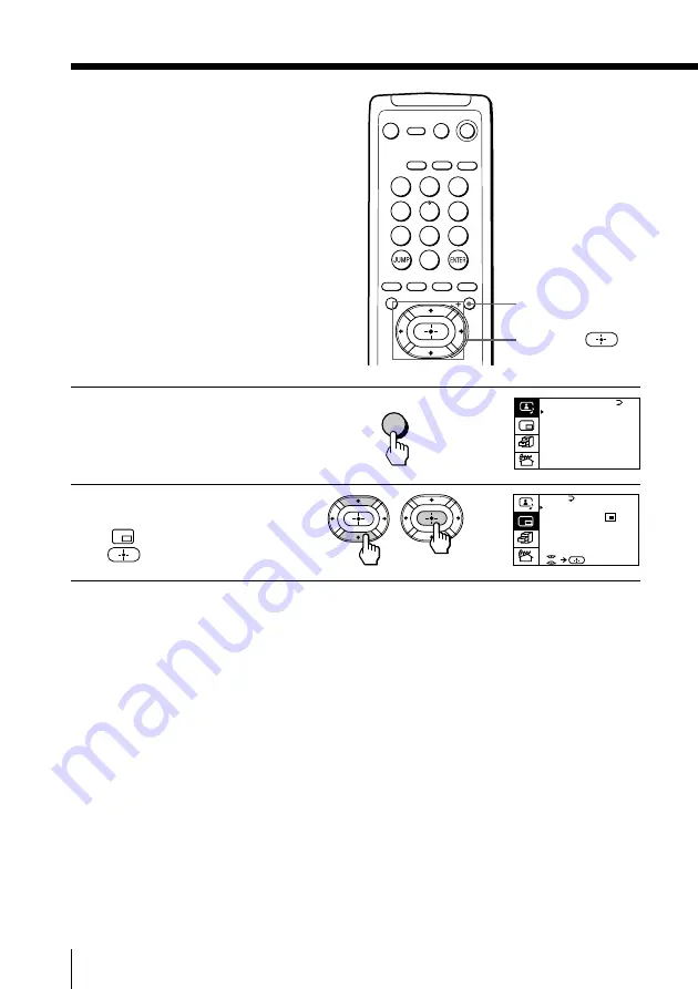 Sony Trinitron KV-EF29 Operating Instructions Manual Download Page 96