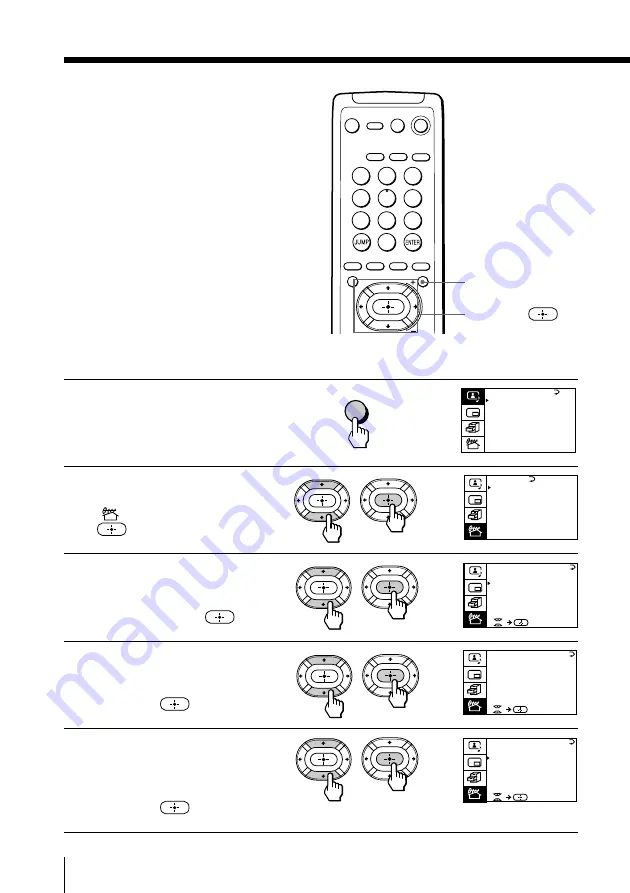 Sony Trinitron KV-EF29 Скачать руководство пользователя страница 100