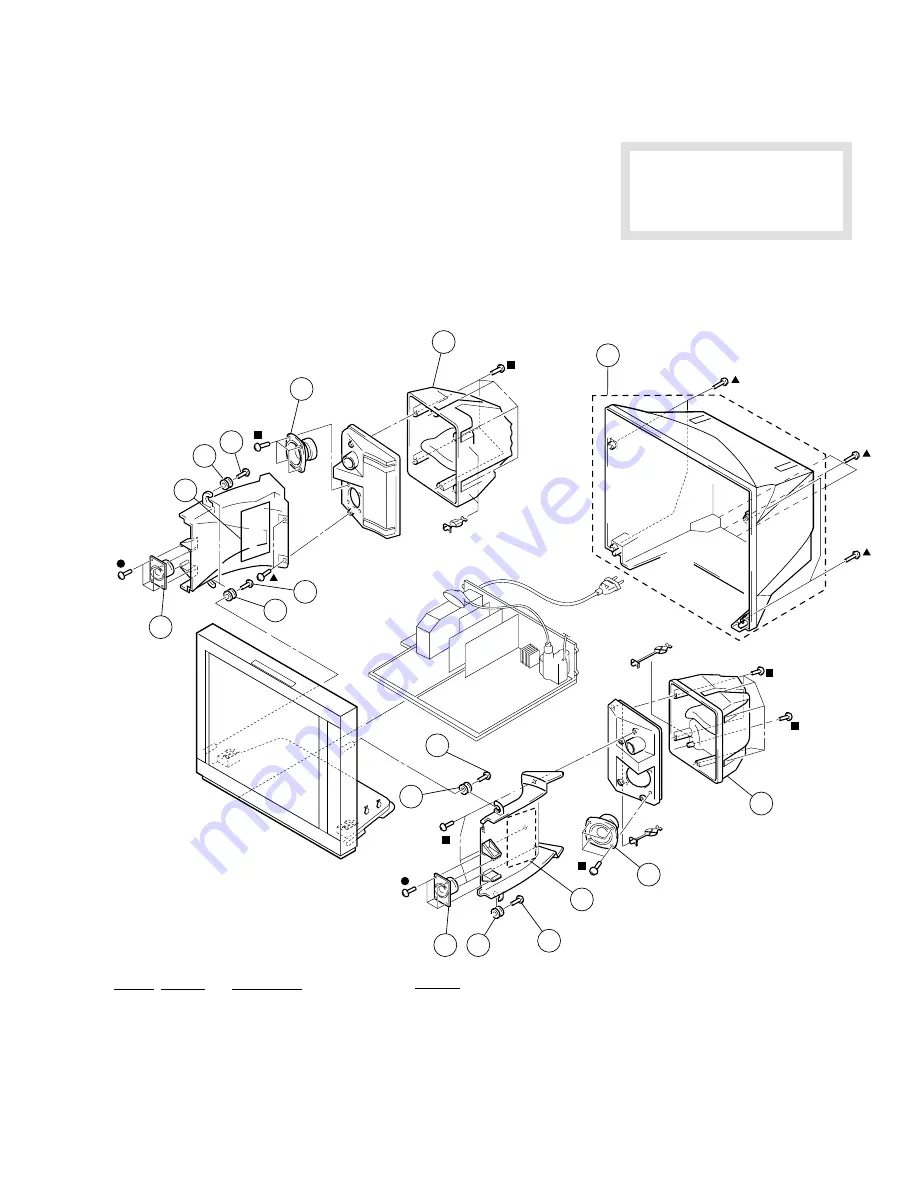 Sony Trinitron KV-ES34M61 Service Manual Download Page 105