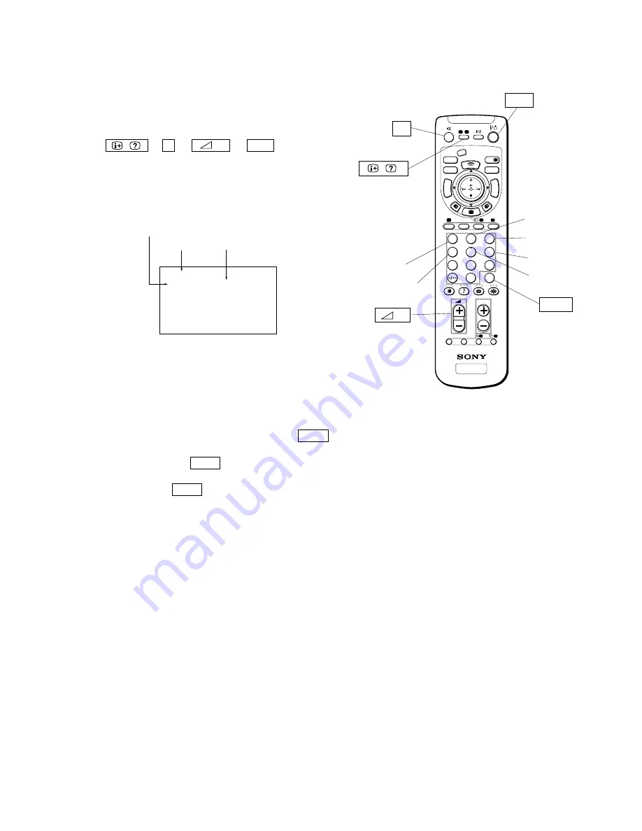 Sony Trinitron KV-HR36M90 Скачать руководство пользователя страница 16