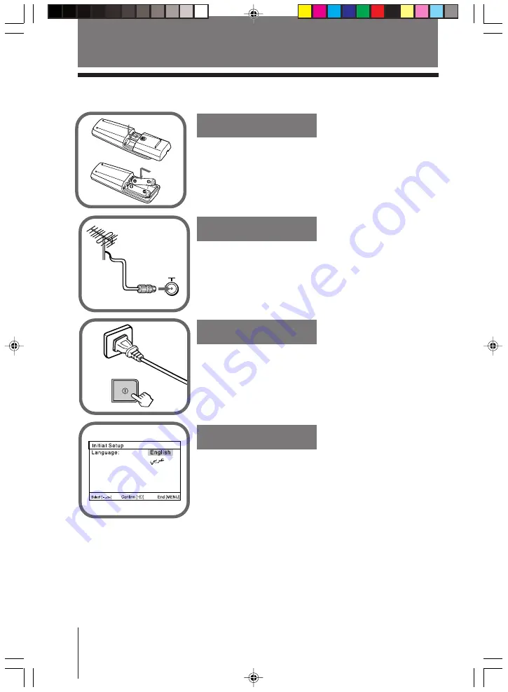 Sony Trinitron KV-HW21 Скачать руководство пользователя страница 6