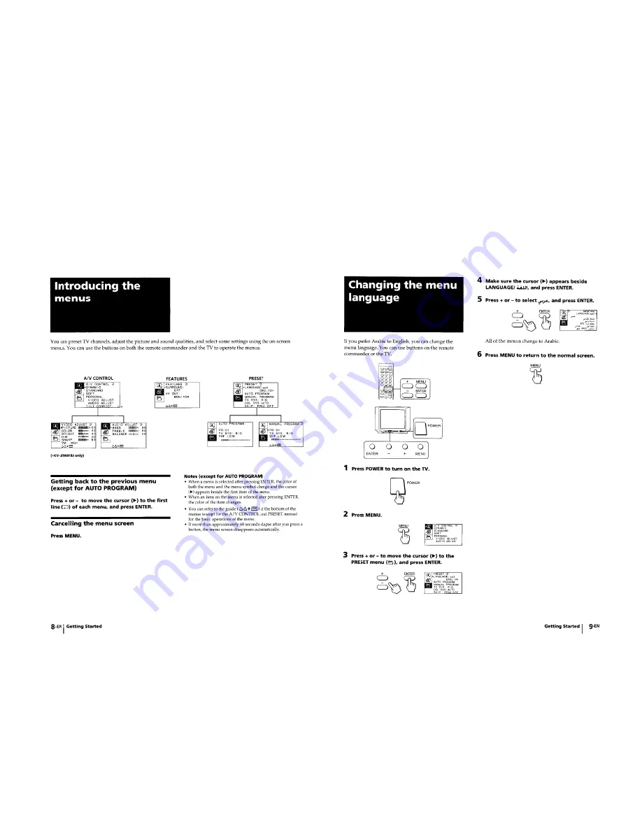 Sony TRINITRON KV-J25MF8J Service Manual Download Page 5