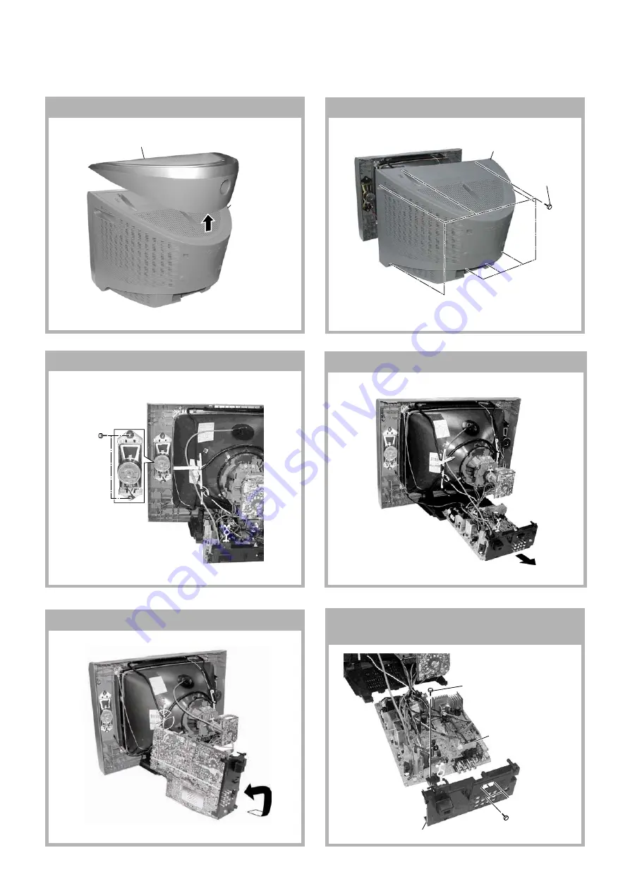 Sony Trinitron KV-SW212M50 Service Manual Download Page 5