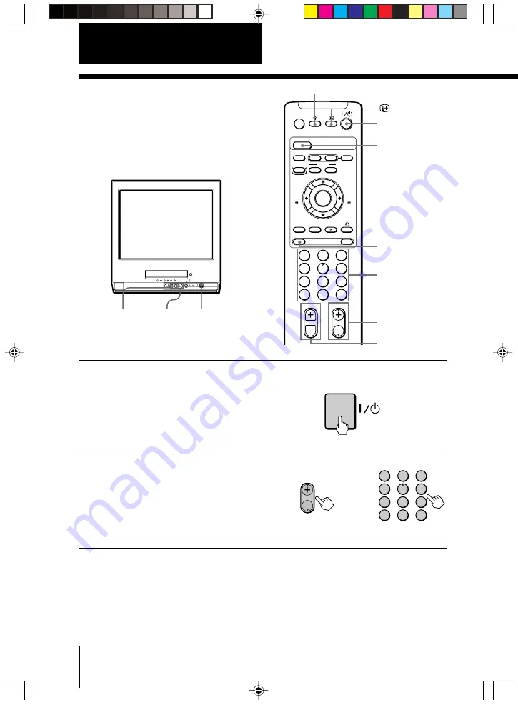 Sony TRINITRON KV-VF14M77 Скачать руководство пользователя страница 14