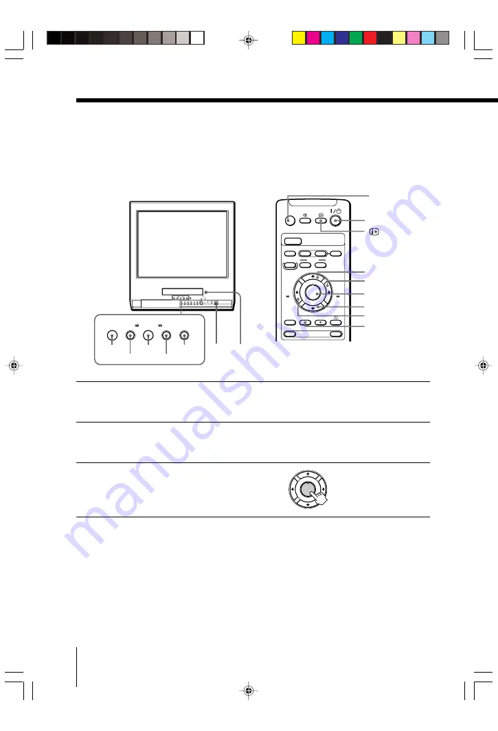 Sony TRINITRON KV-VF14M77 Скачать руководство пользователя страница 80