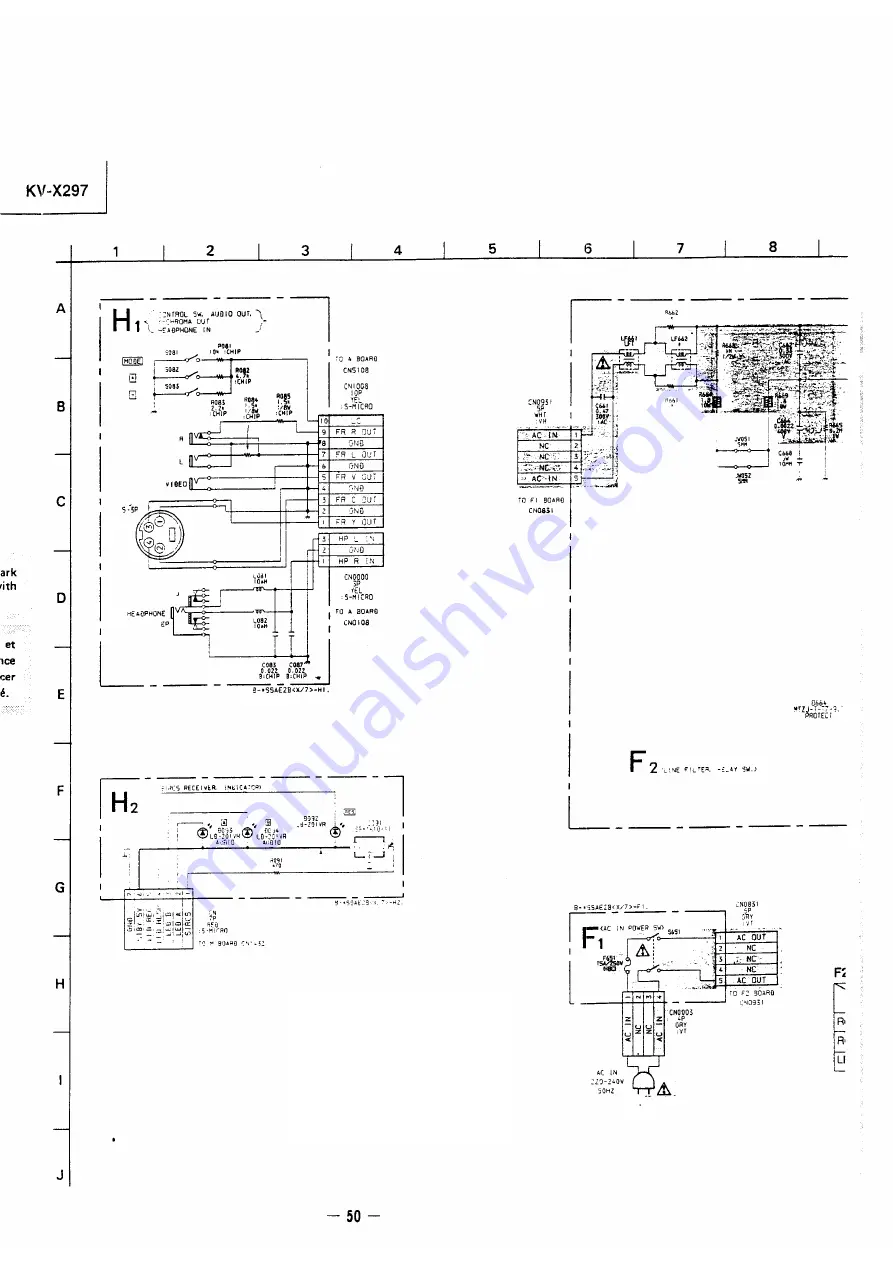 Sony Trinitron KV-X2971A Скачать руководство пользователя страница 53