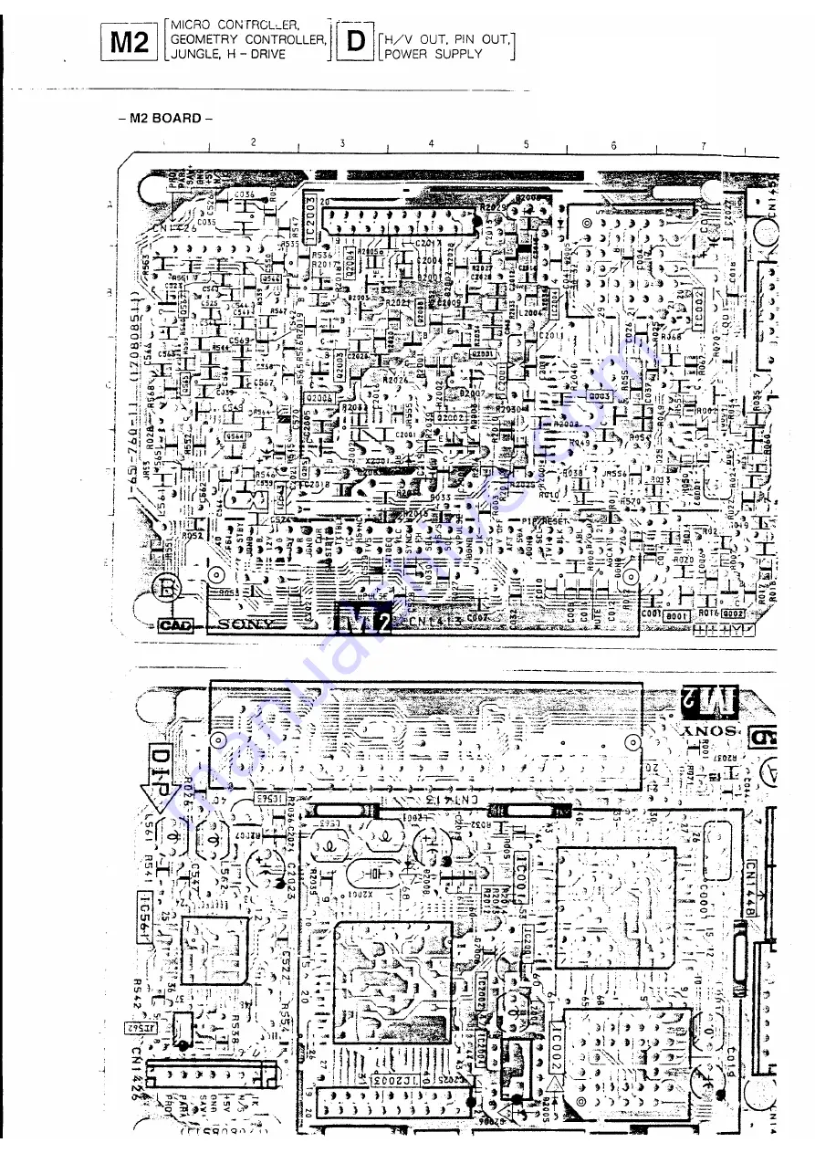 Sony Trinitron KV-X2971A Service Manual Download Page 88