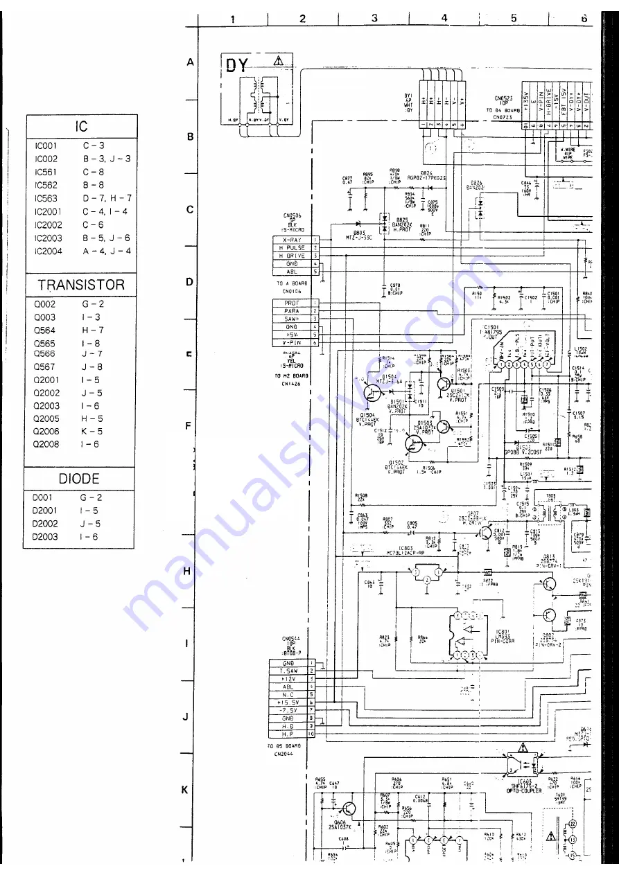 Sony Trinitron KV-X2971A Service Manual Download Page 90