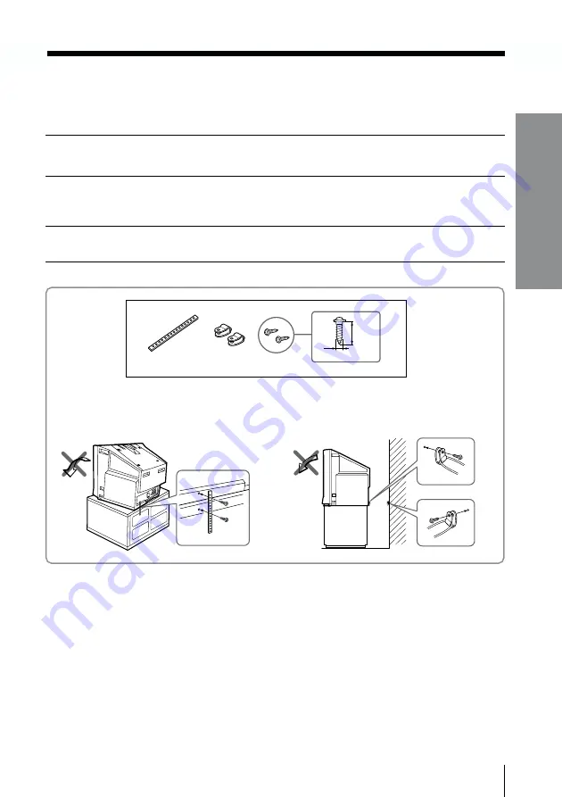 Sony Trinitron KV-XA25 Operating Instructions Manual Download Page 9