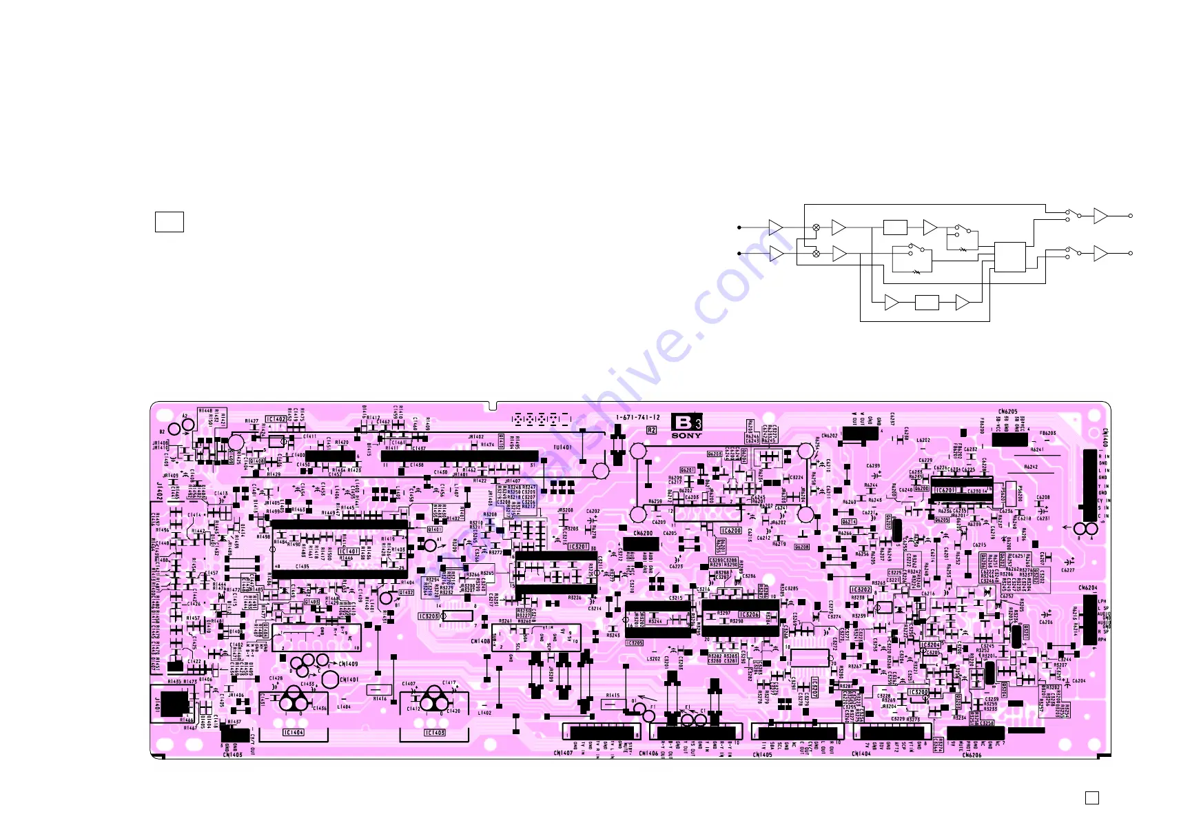 Sony TRINITRON KV-XF25M21 Service Manual Download Page 49