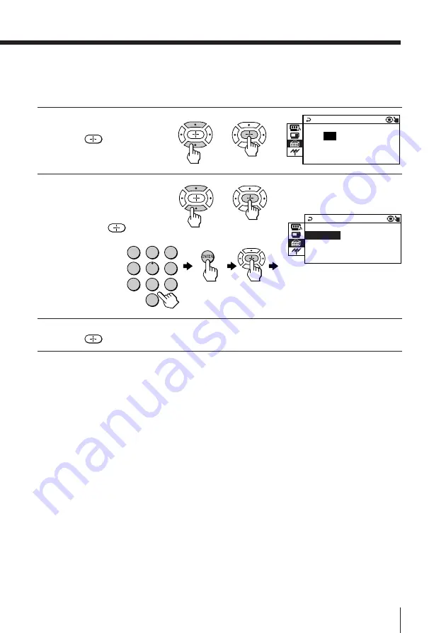 Sony Trinitron KV-XF29 Operating Instructions Manual Download Page 25