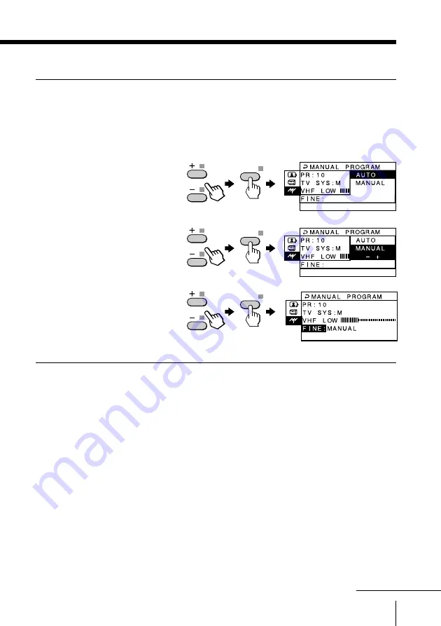 Sony TRINITRON KV-XF29M8J Скачать руководство пользователя страница 23