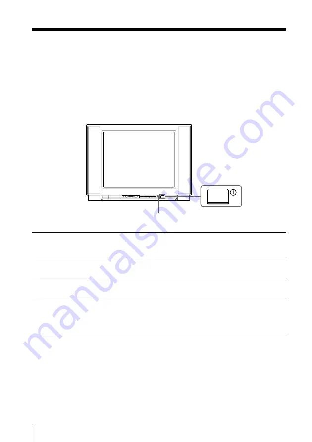 Sony TRINITRON KV-XF29M8J Operating Instructions Manual Download Page 28