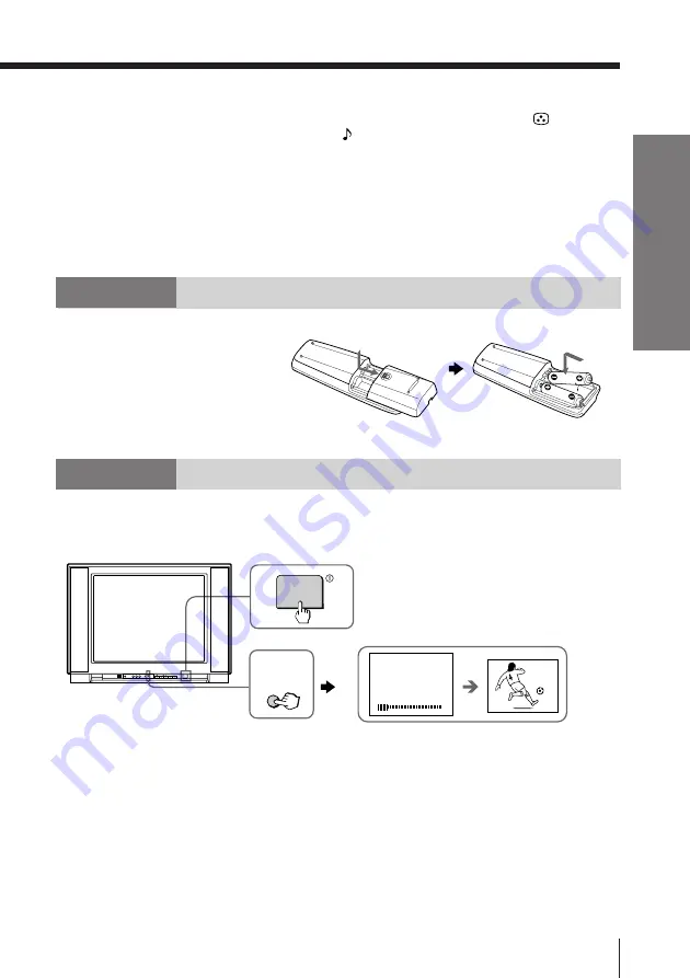 Sony Trinitron KV-XG29 Operating Instructions Manual Download Page 5