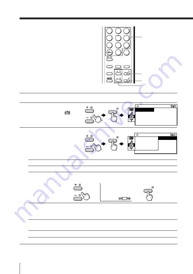 Sony TRINITRON VG6071 Operating Instructions Manual Download Page 28