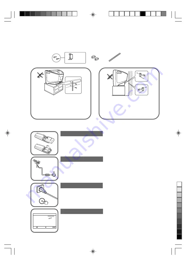 Sony Trinitron Wega KV-BZ21 Series Operating Instructions Manual Download Page 4