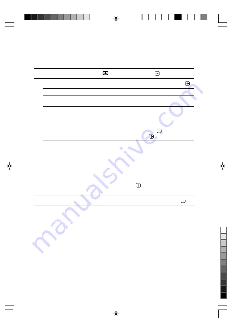 Sony Trinitron Wega KV-BZ21 Series Operating Instructions Manual Download Page 17