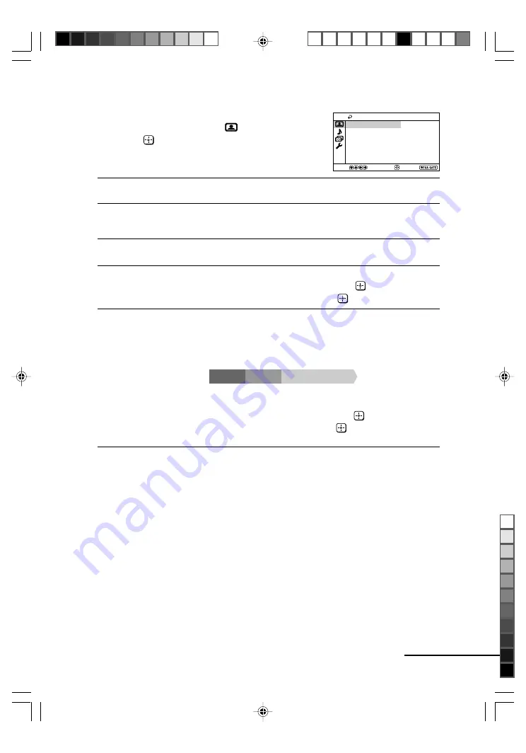 Sony Trinitron WEGA KV-SZ292 Operating Instructions Manual Download Page 11